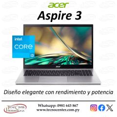 Notebook Acer Aspire 3 Intel Core i3